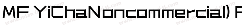 MF YiChaNoncommercial) Regular字体转换